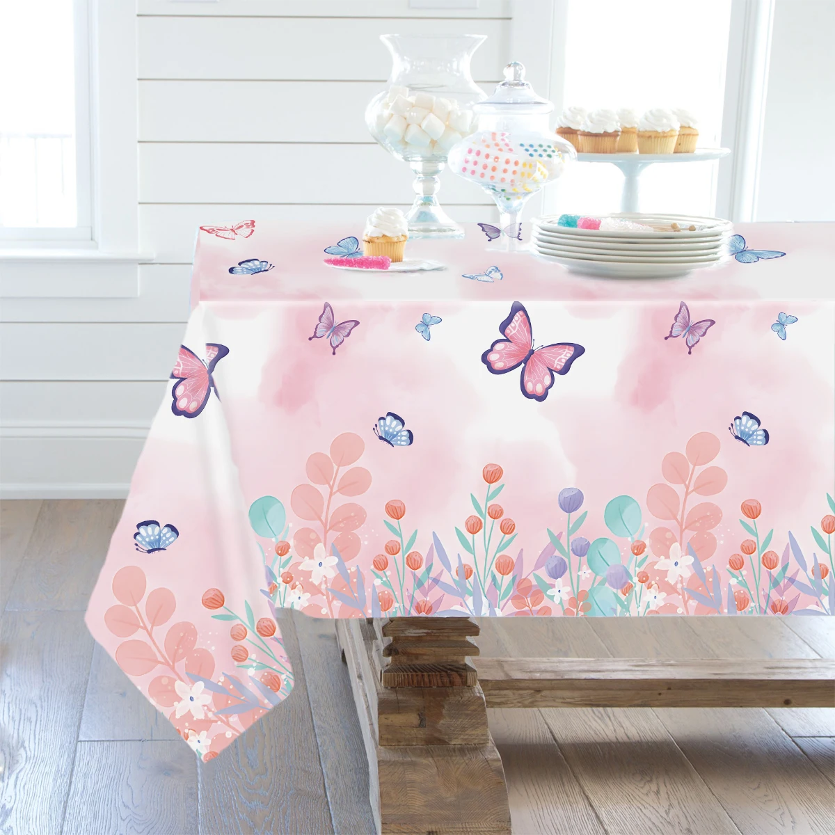 Fancy Butterfly Beverage Napkins - 16 PK